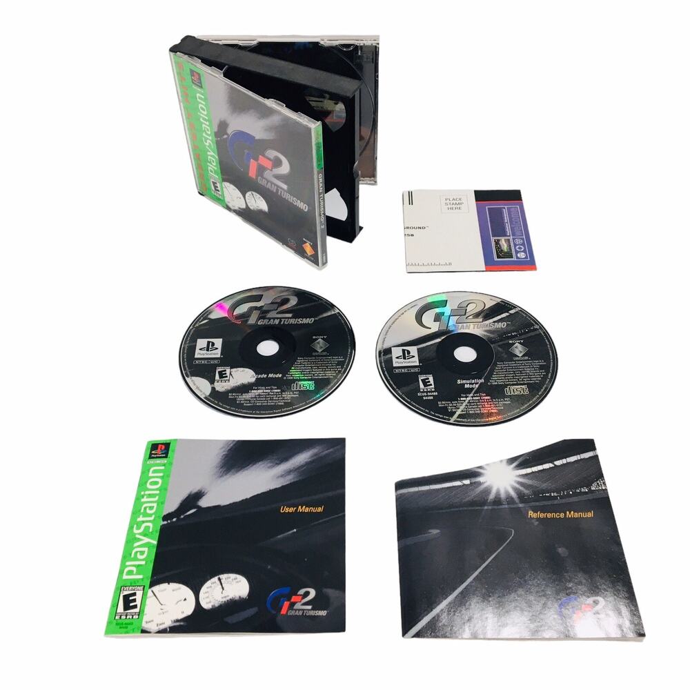 Gran Turismo 2 PS1 PlayStation 1 Greatest Hits - Complete CIB